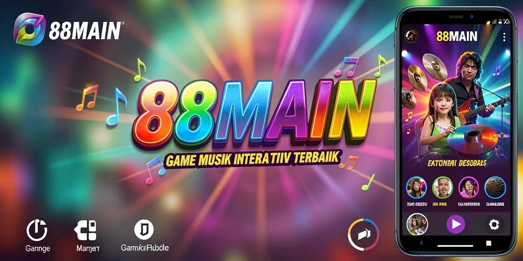 Screenshot utama 88MAIN menampilkan gameplay interaktif yang seru.