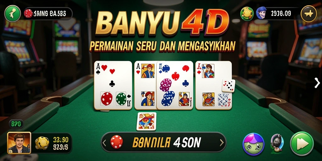 Gambaran gameplay BANYU4D yang seru dan interaktif.