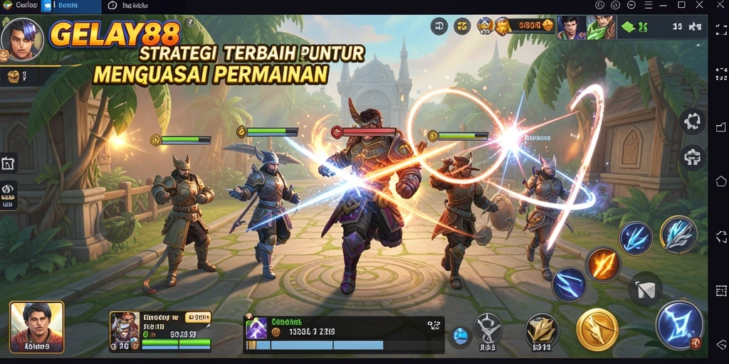 Tampilan gameplay <strong>GELAY88</strong> yang seru dan menantang dengan berbagai strategi.