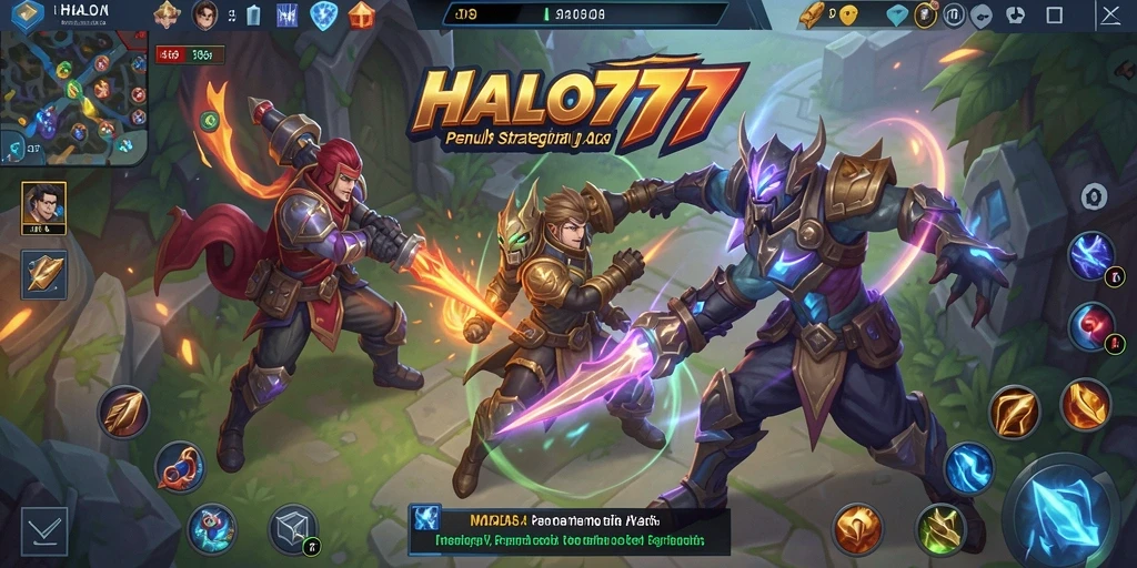 Tampilan gameplay seru dalam HALO777 yang membuat ketagihan.