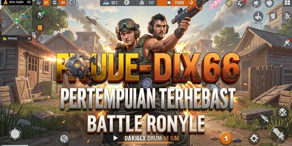 Gameplay seru dalam IDX66, penuh aksi dan strategi Battle Royale.