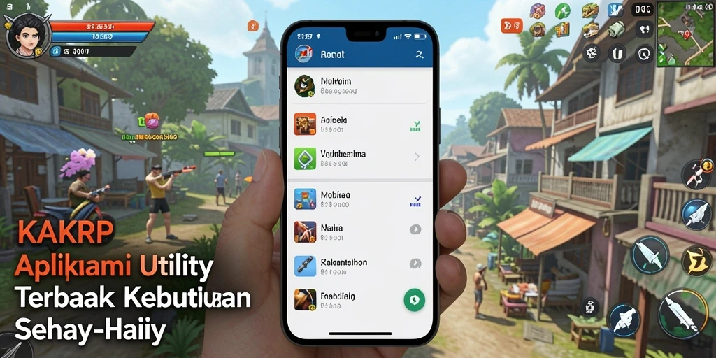 Tampilan antarmuka KAKRP yang sederhana dan fungsional.