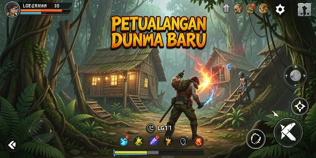 Tampilan gameplay <strong>LG111</strong> yang epik dan penuh petualangan.