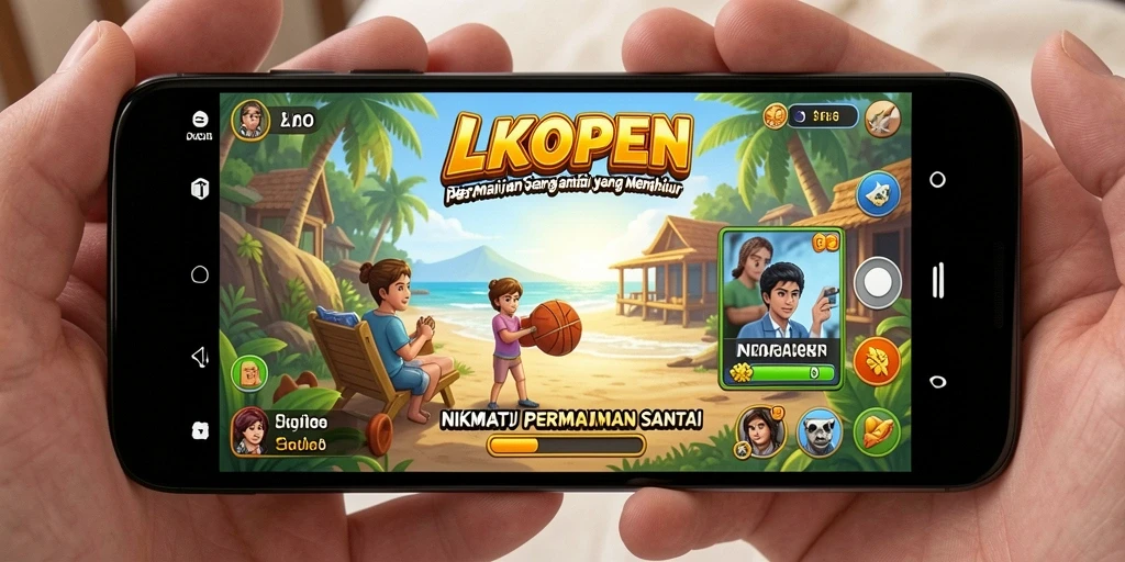 Gameplay LKOPEN yang menarik dan menghibur dalam suasana santai.