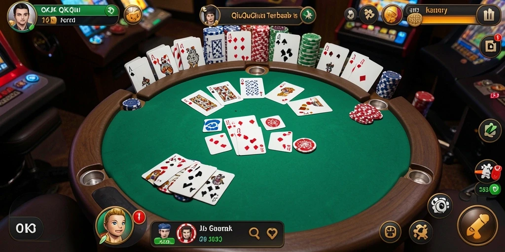 Tampilan menarik dari gameplay <strong>OKJK</strong> yang seru dan kompetitif.