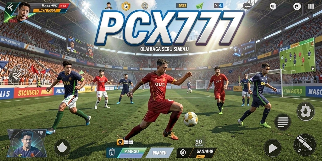 Gameplay PCX777 yang mendebarkan dan kompetitif.