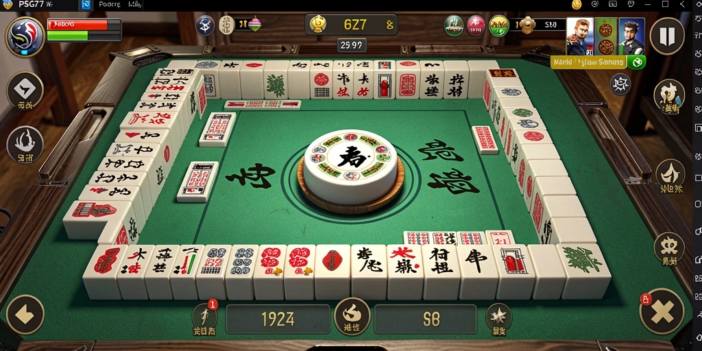Tampilan gameplay <strong>PSG77</strong> yang seru dan interaktif dalam permainan Mahjong.
