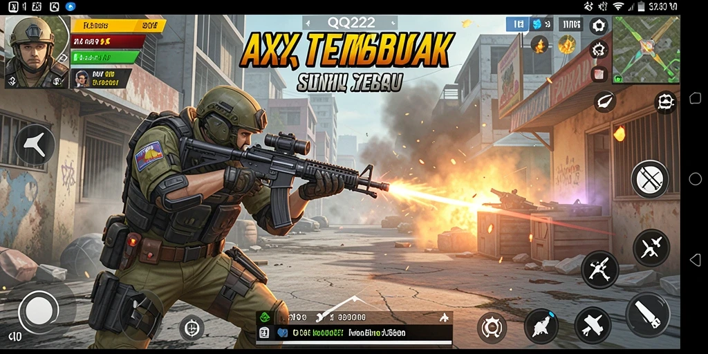 Tampilkan aksi menarik dalam gameplay QQ222 yang menegangkan.