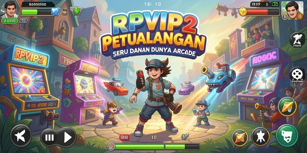 Screenshot gameplay RPVIP2 menampilkan aksi seru dan grafis yang menawan.
