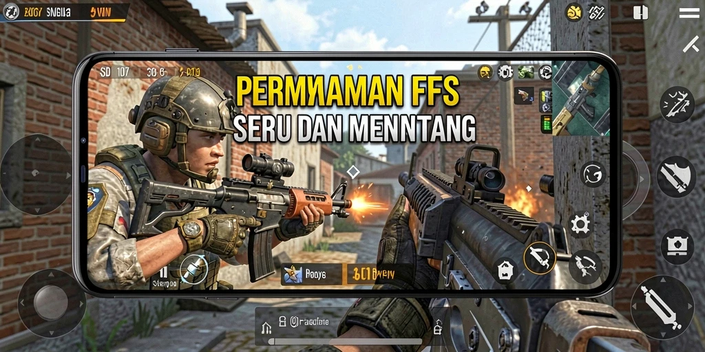 Gameplay intens di SD107 dengan grafis menawan.