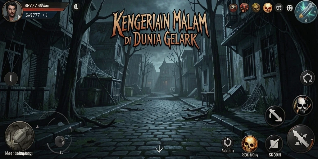 Gameplay SR777 yang penuh ketegangan dan kengerian.