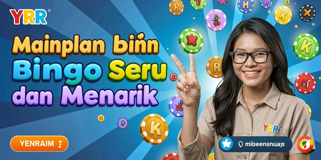 Tampilan gameplay seru dari YYRR dengan fitur Bingo menarik.